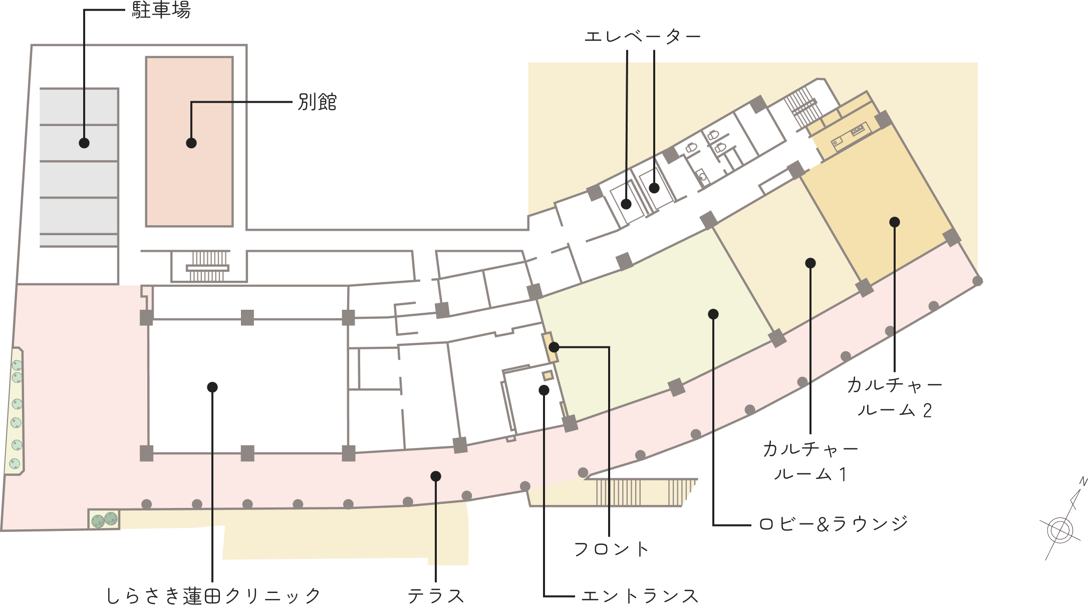 2F フロアマップ
